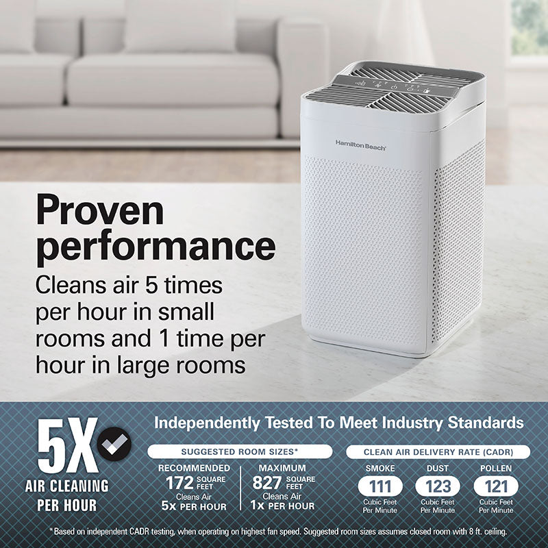 Air Purifier with TrueAir® EverLasting™ Reusable Filters
