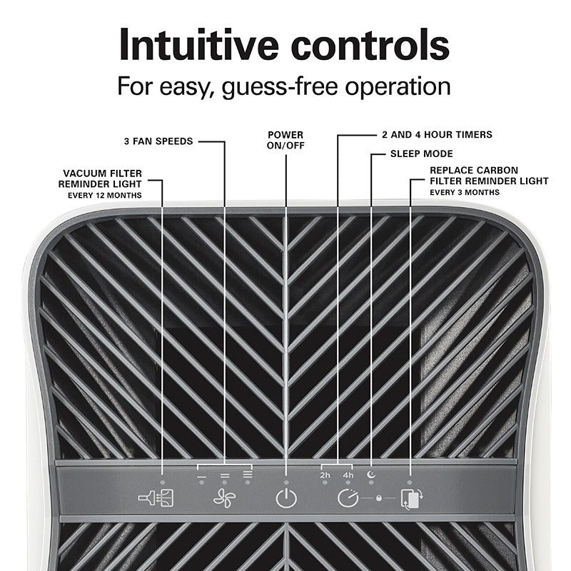 Air Purifier with TrueAir® EverLasting™ Reusable Filters