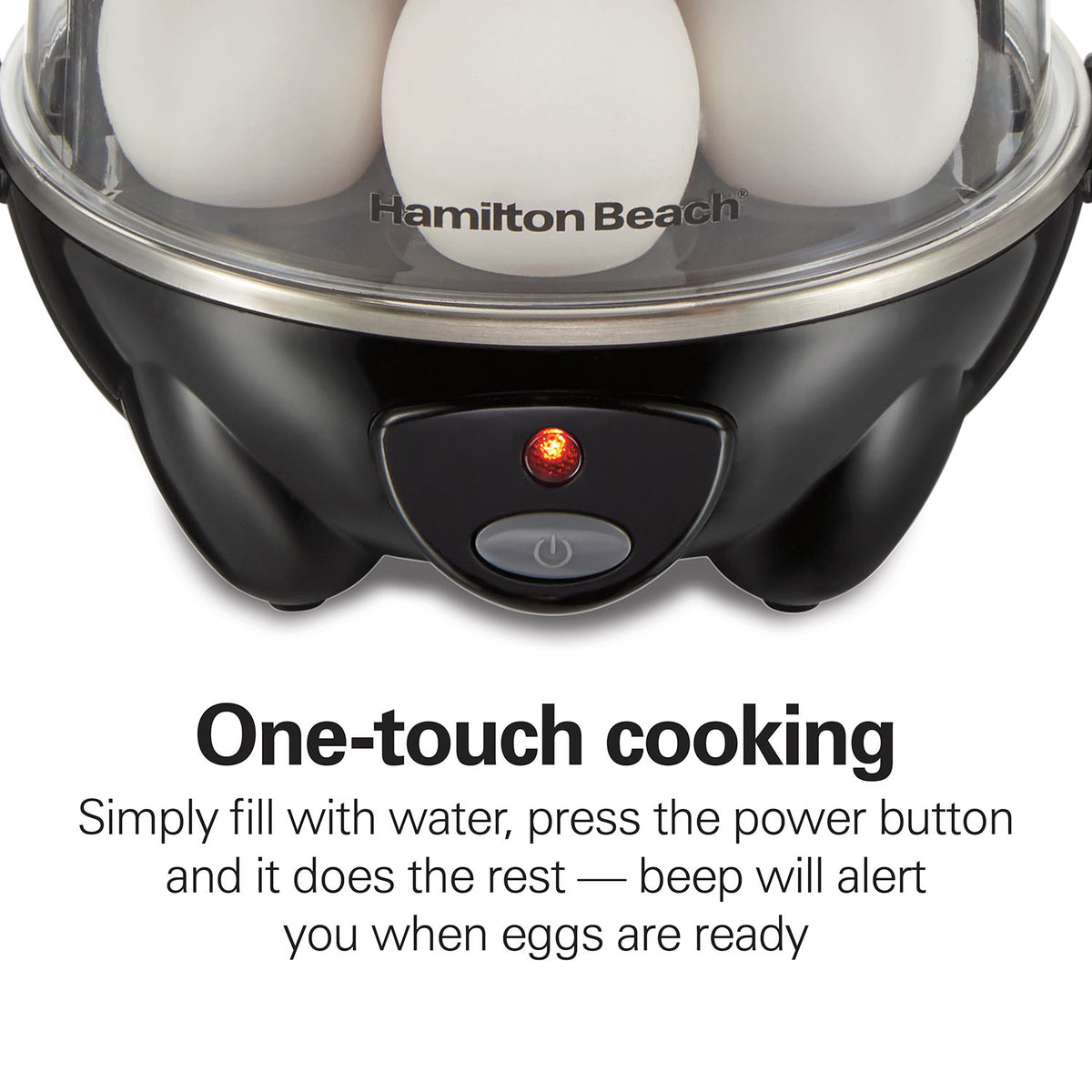 3-in-1 Egg Cooker with 14 Egg Capacity