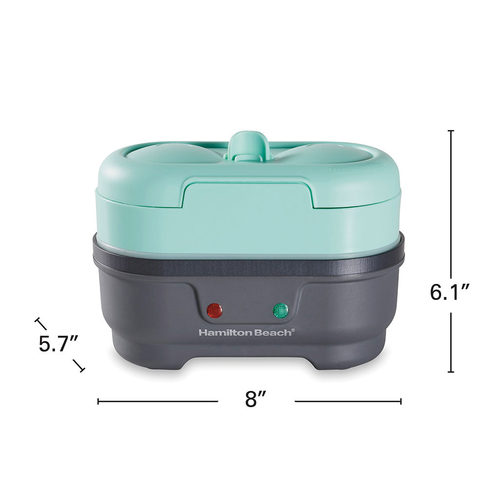 Egg Bites Maker with Hard-Boiled Eggs Insert, Teal