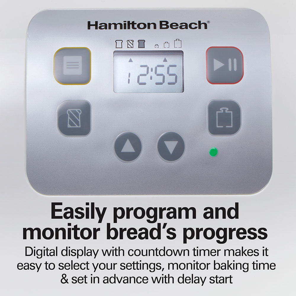 2lb Bread Maker, White