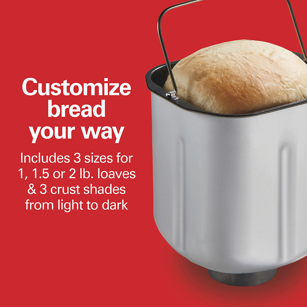 Artisan Dough & Bread Maker, White & Stainless