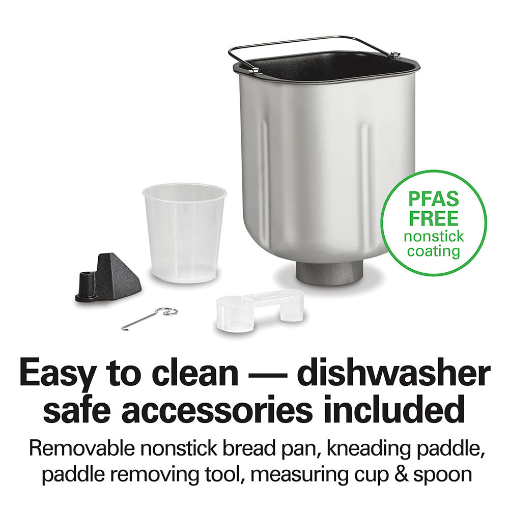 Artisan Dough & Bread Maker, White & Stainless