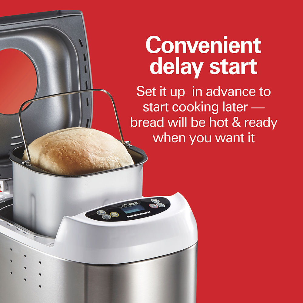 Artisan Dough & Bread Maker, White & Stainless