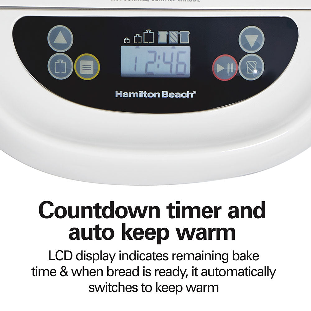 Artisan Dough & Bread Maker, White & Stainless