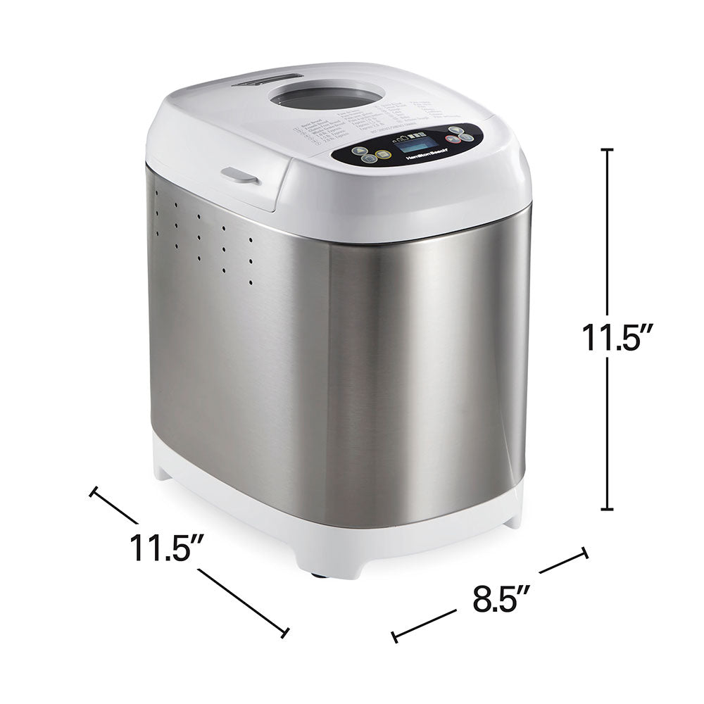 Artisan Dough & Bread Maker, White & Stainless