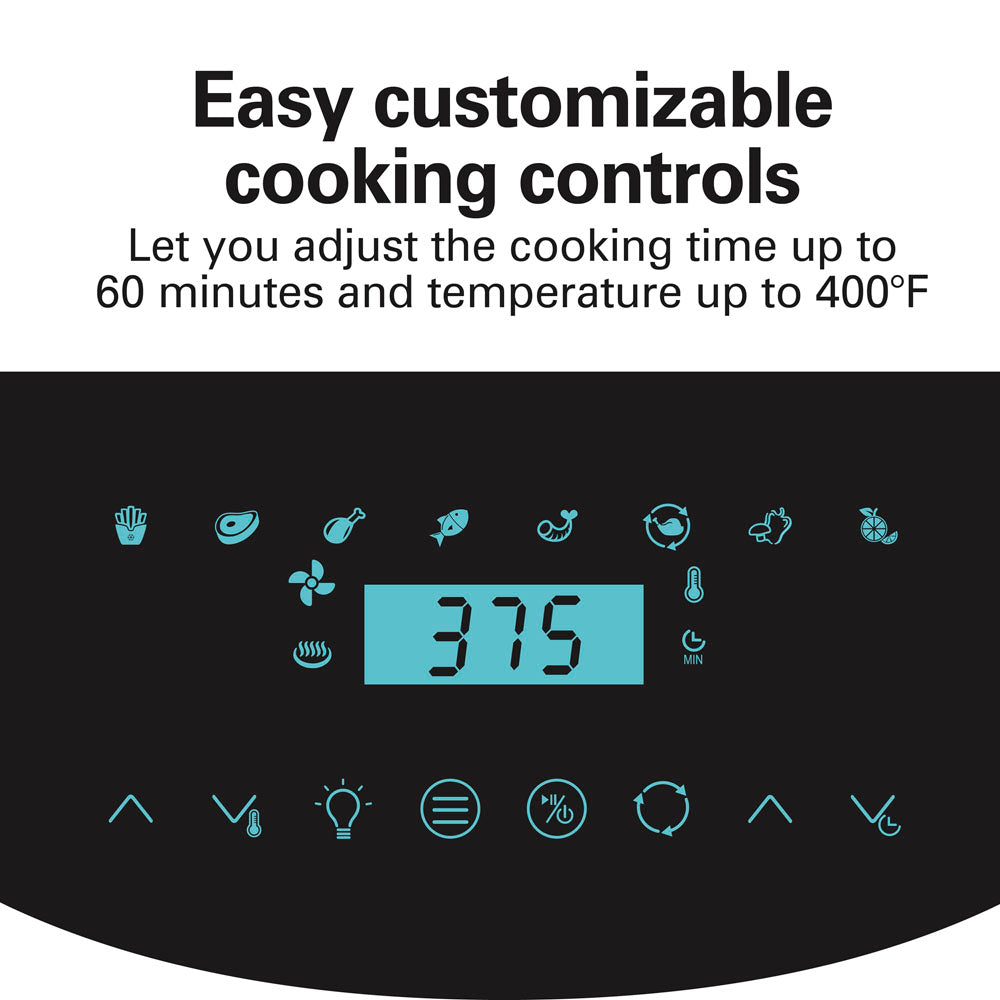 11.6 Qt. / 11 Liter Digital Air Fryer Oven with Rotisserie