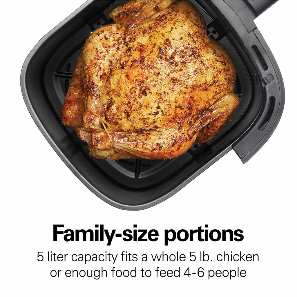 5.8 Quart/5.5 Liter Digital Air Fryer with Nonstick Basket