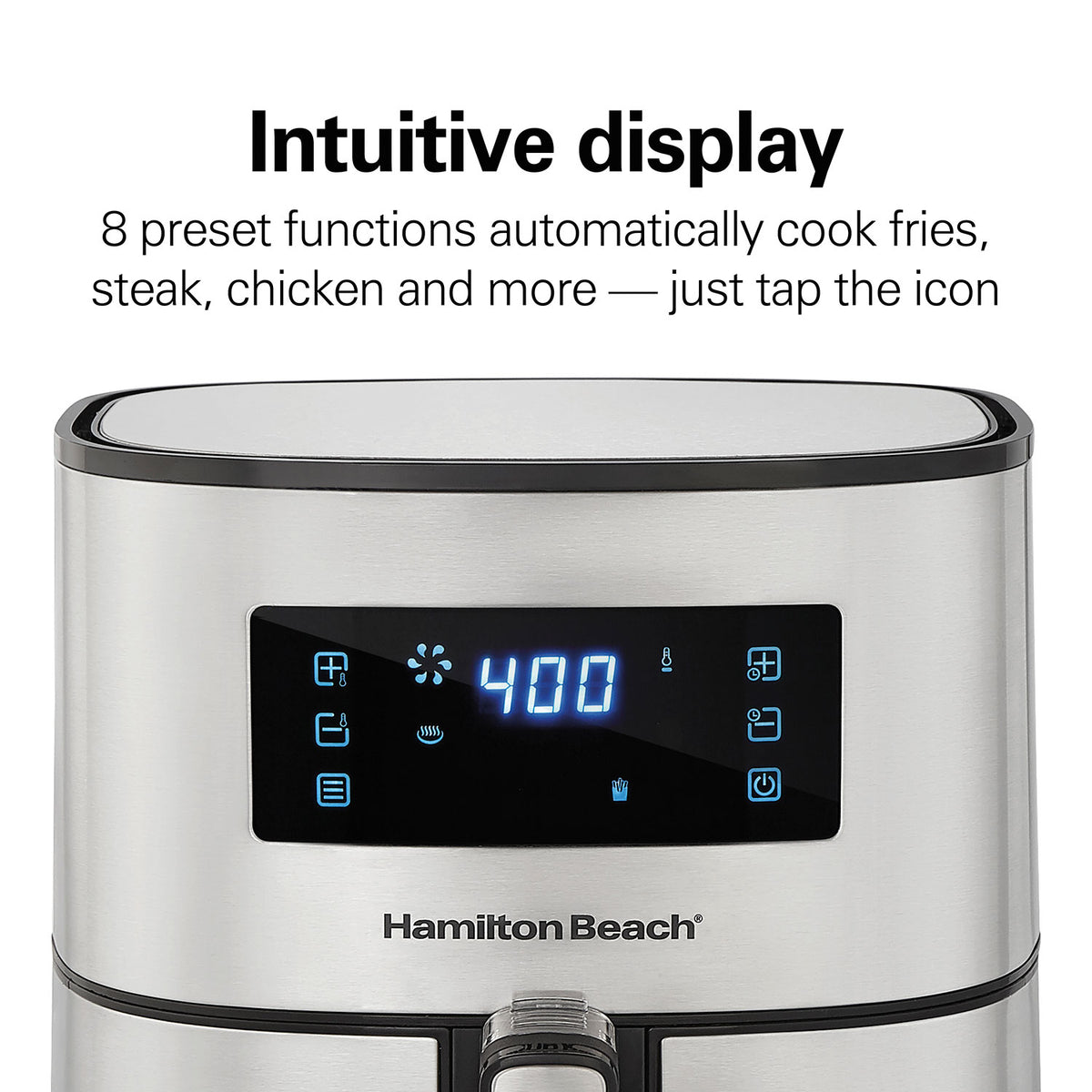 5.8 Quart/5.5 Liter Digital Air Fryer with Nonstick Basket