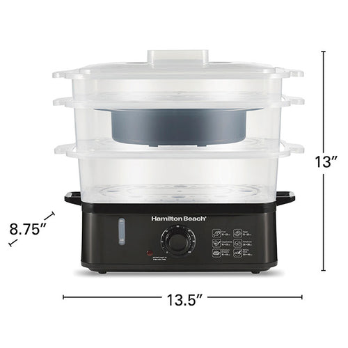 3-Tier Electric Food Steamer