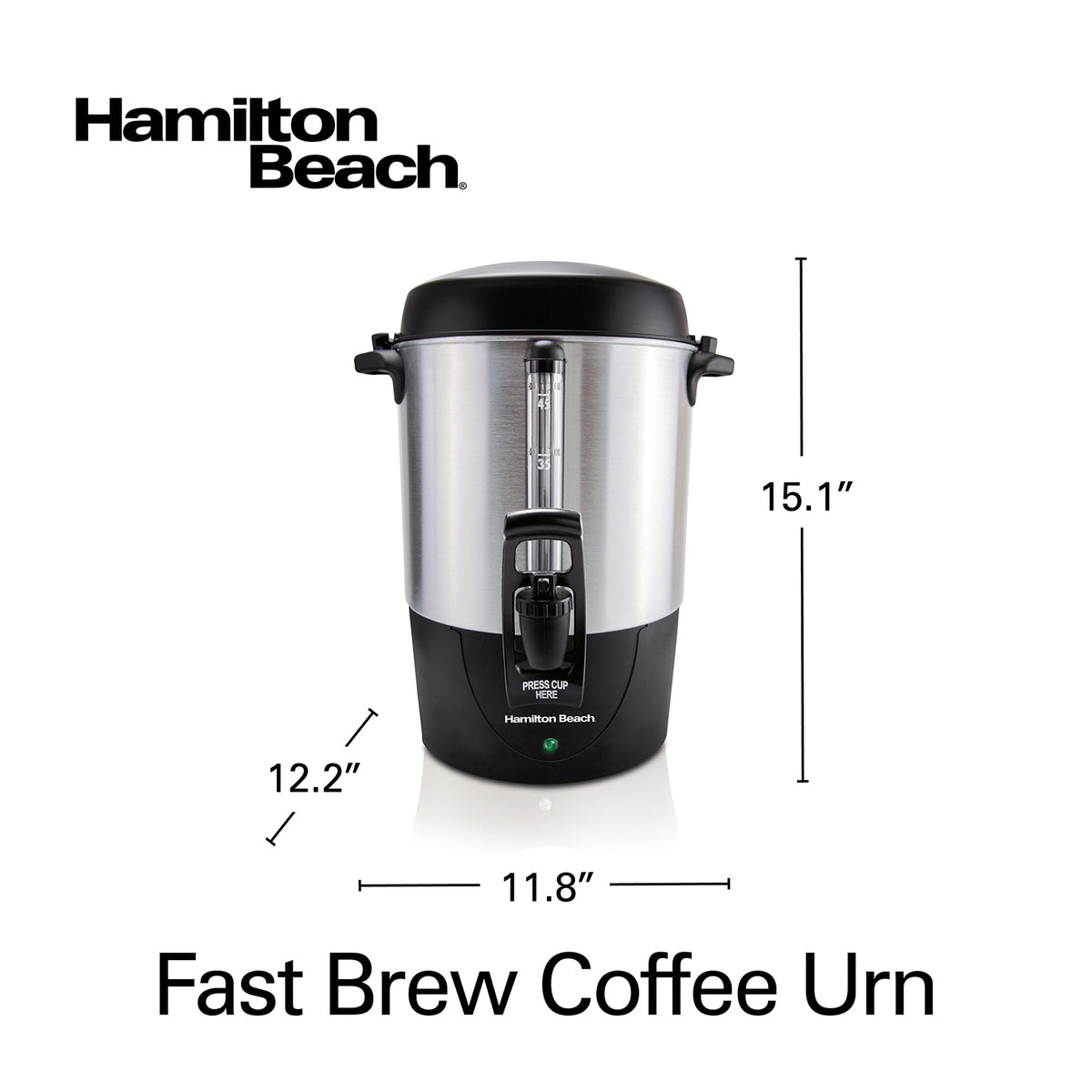 Fast Brew Coffee Urn, 45 Cup Capacity