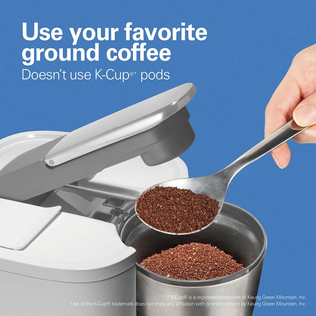 16 Oz. Convenient Craft Rapid Cold Brew and Hot Coffee Maker, White