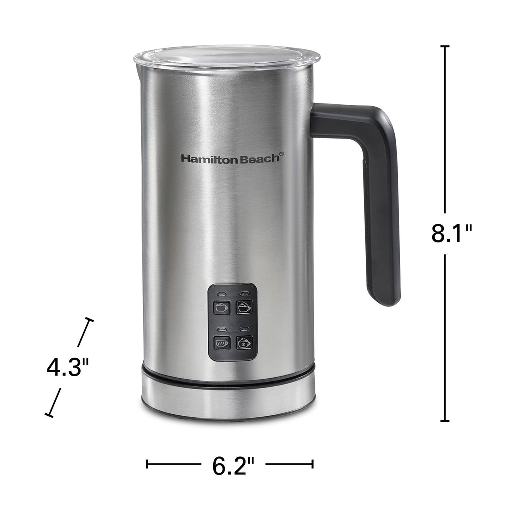 Milk Frother and Warmer, Stainless Steel