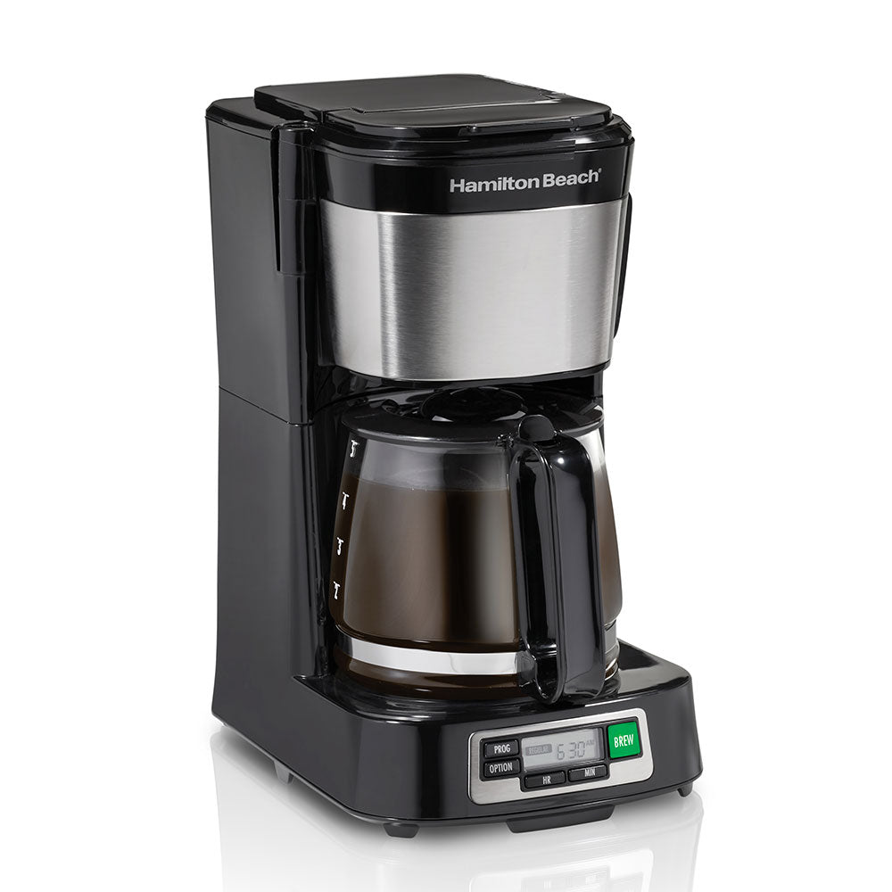 FrontFill® Mini Brew 5 Cup Programmable Coffee Maker