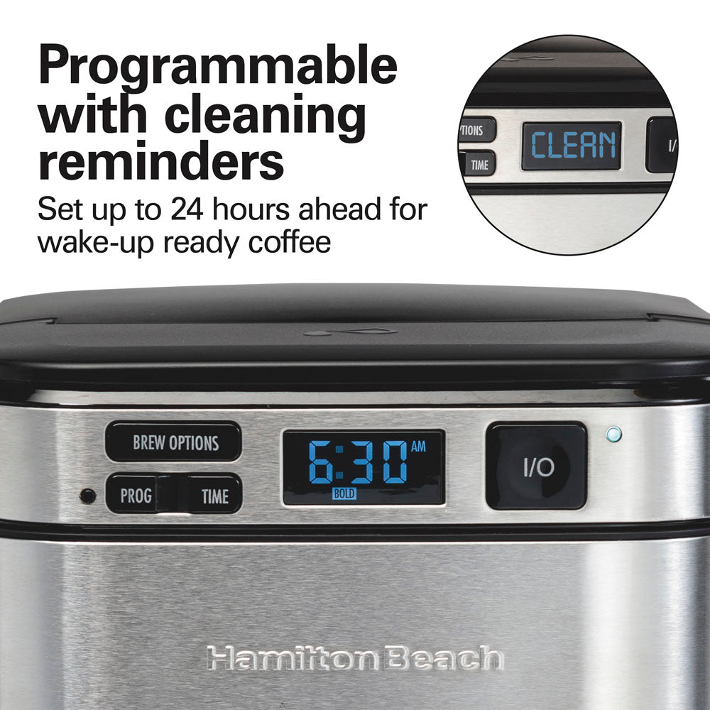 FrontFill™ 12 Cup Programmable Coffee Maker