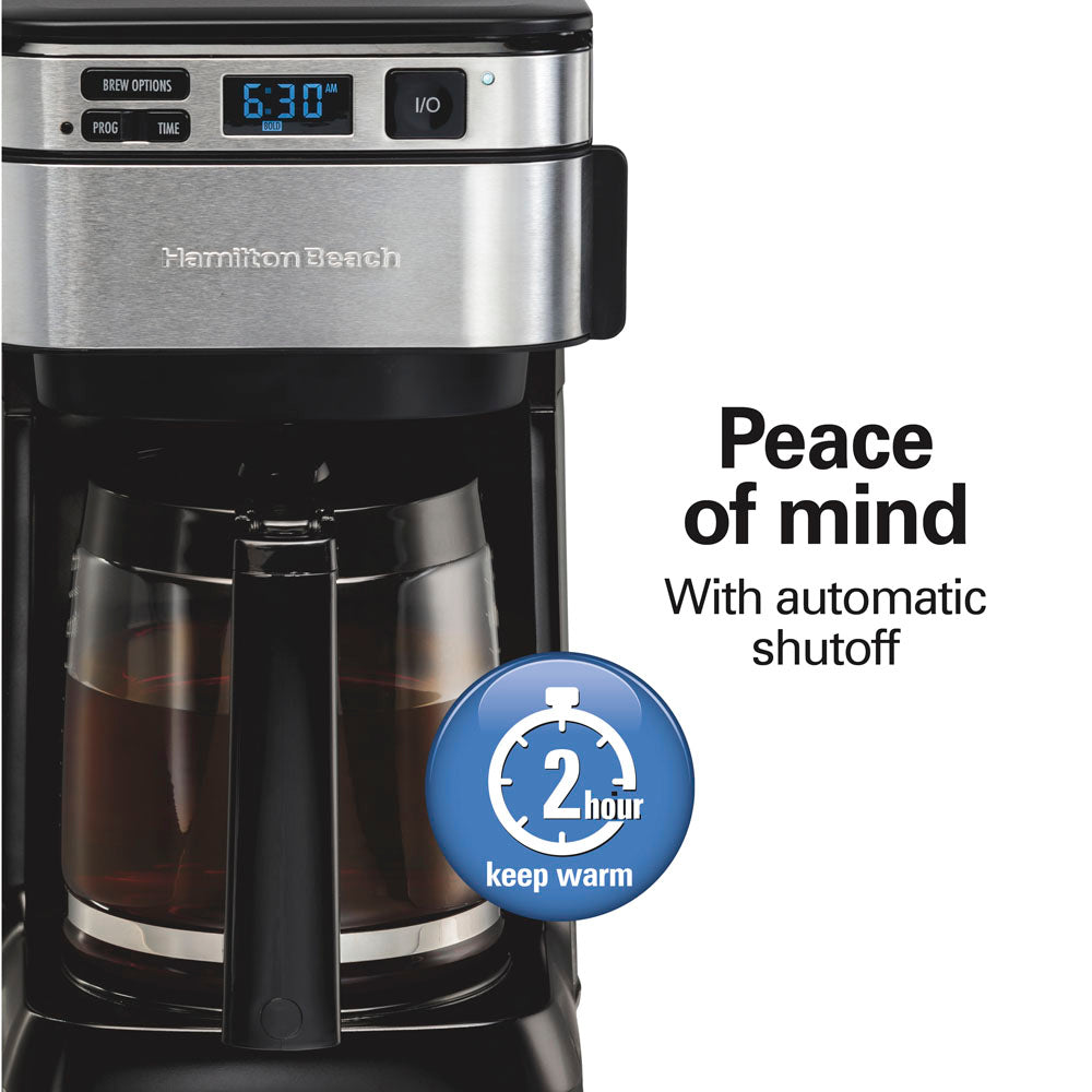 FrontFill™ 12 Cup Programmable Coffee Maker