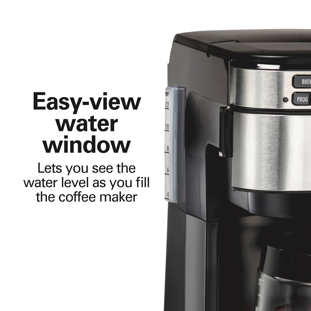 FrontFill™ 12 Cup Programmable Coffee Maker