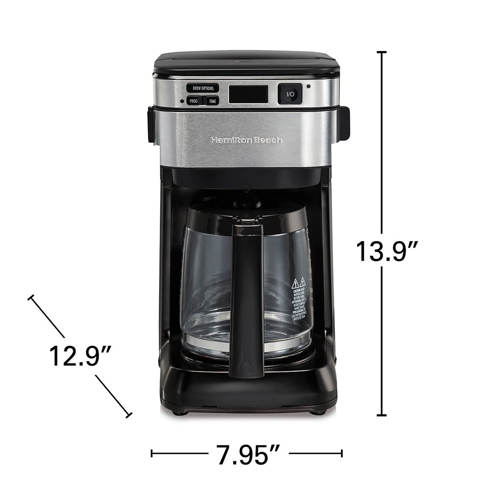 FrontFill™ 12 Cup Programmable Coffee Maker