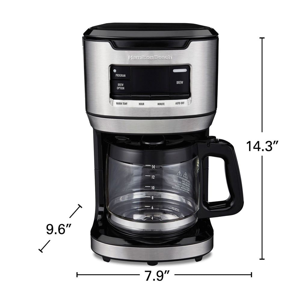 FrontFill® 14 Cup Programmable Coffee Maker