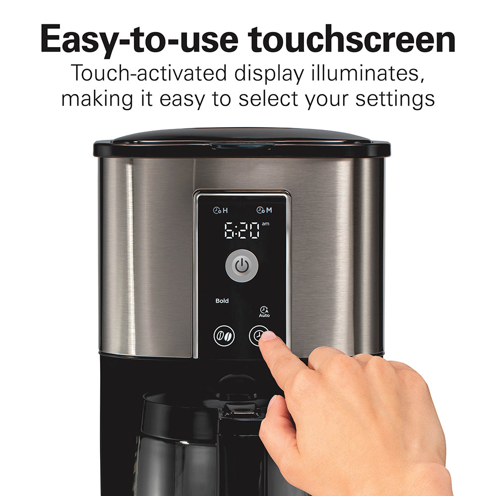 Recertified 12 Cup Programmable Hot & Iced Coffee Maker