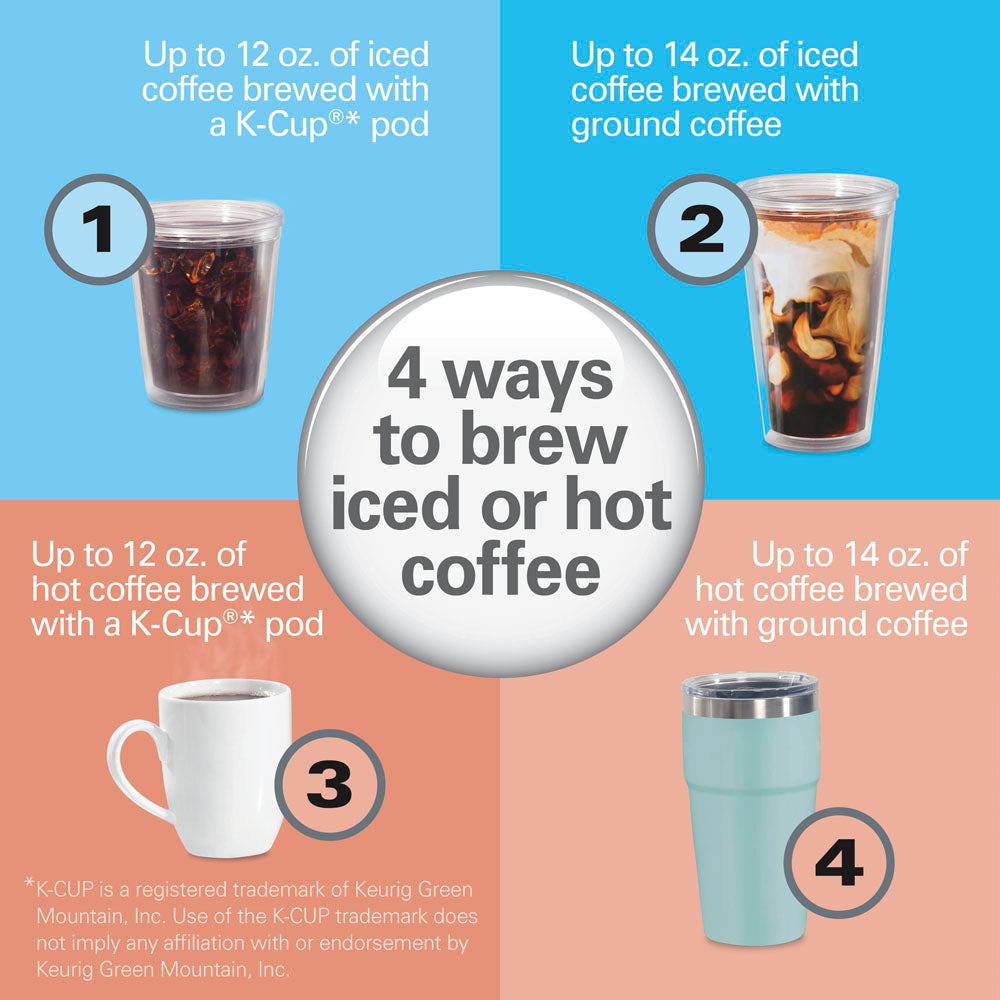 FlexBrew® Advanced 4-in-1 Coffee Maker