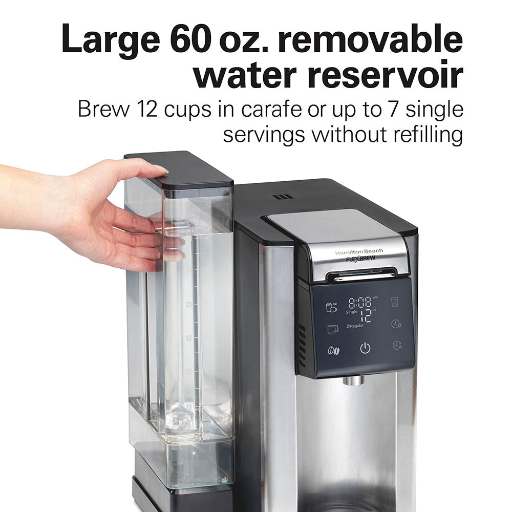 FlexBrew® Advanced 5-in-1 Coffee Maker, Removable Dual-Position