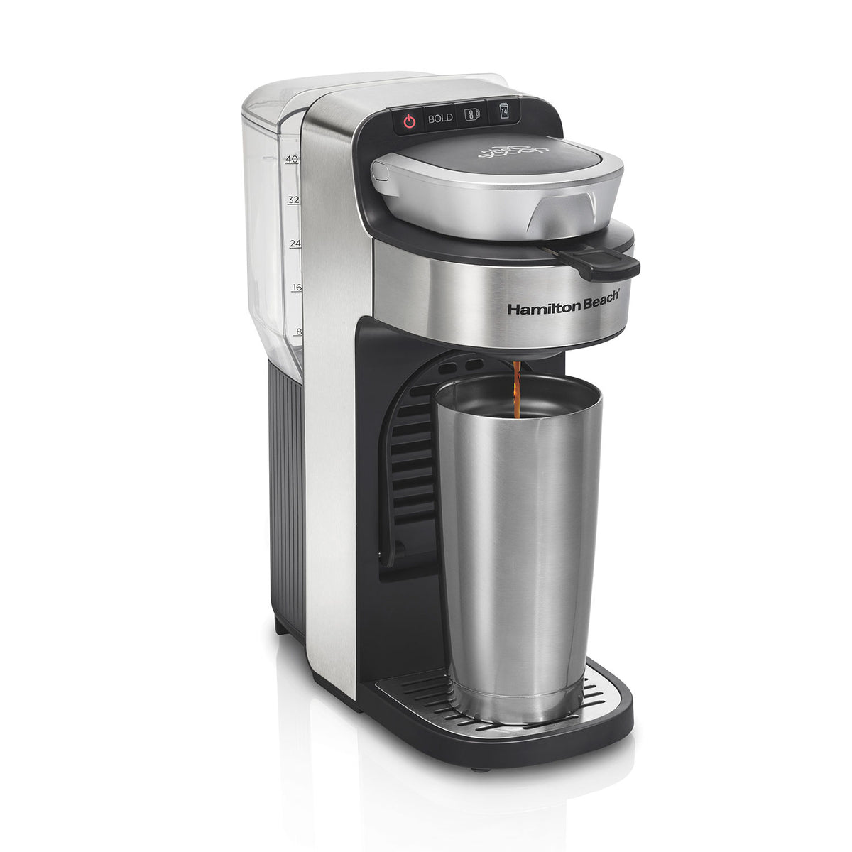 The Scoop® Single-Serve Coffee Maker with Removable Reservoir