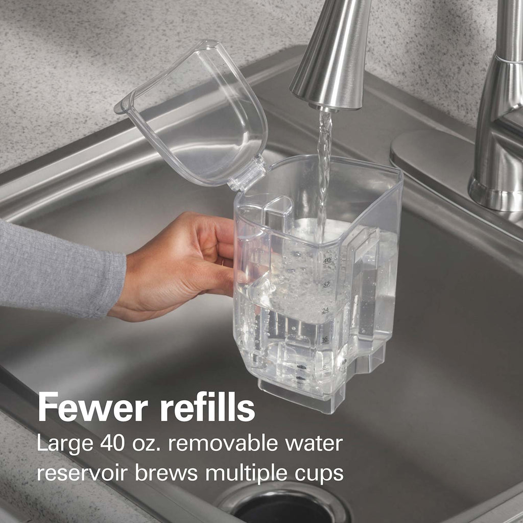 The Scoop® Single-Serve Coffee Maker with Removable Reservoir