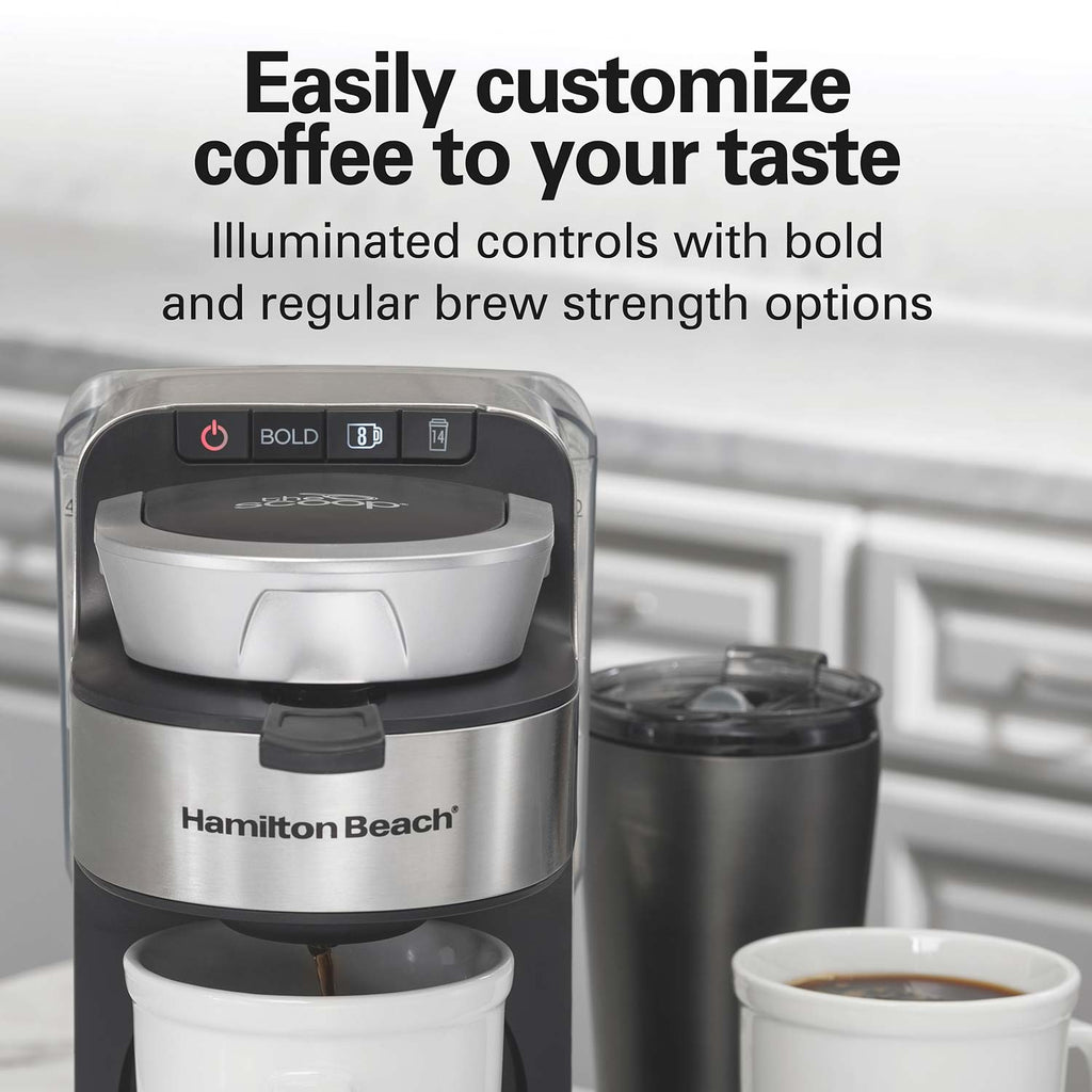 The Scoop® Single-Serve Coffee Maker with Removable Reservoir