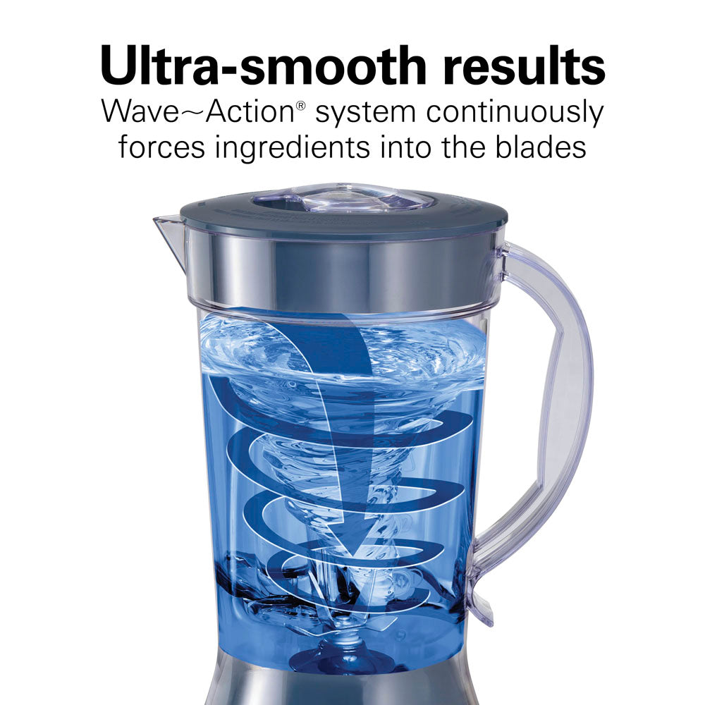 Smoothie Blender, Steel Blue
