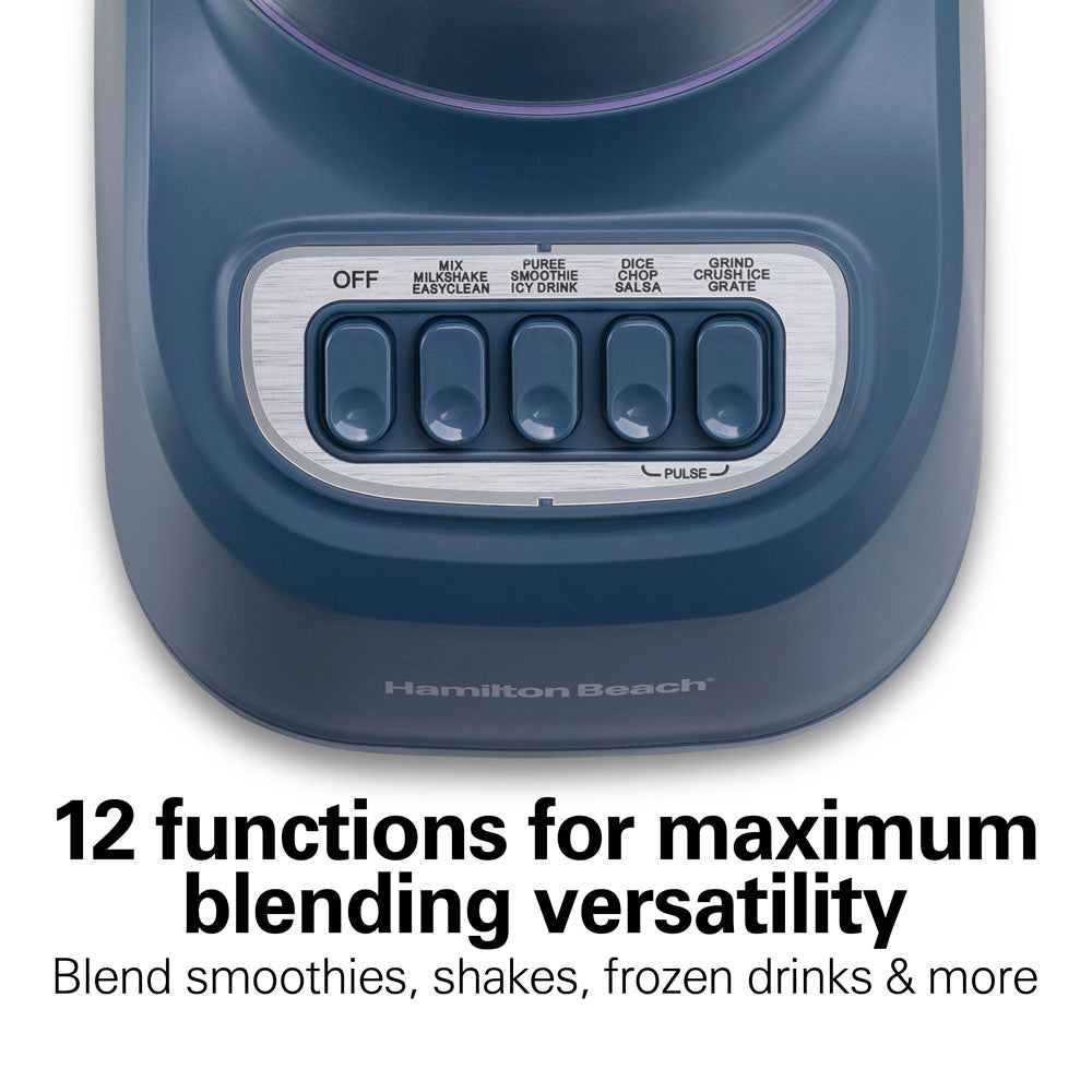 Smoothie Blender, Steel Blue