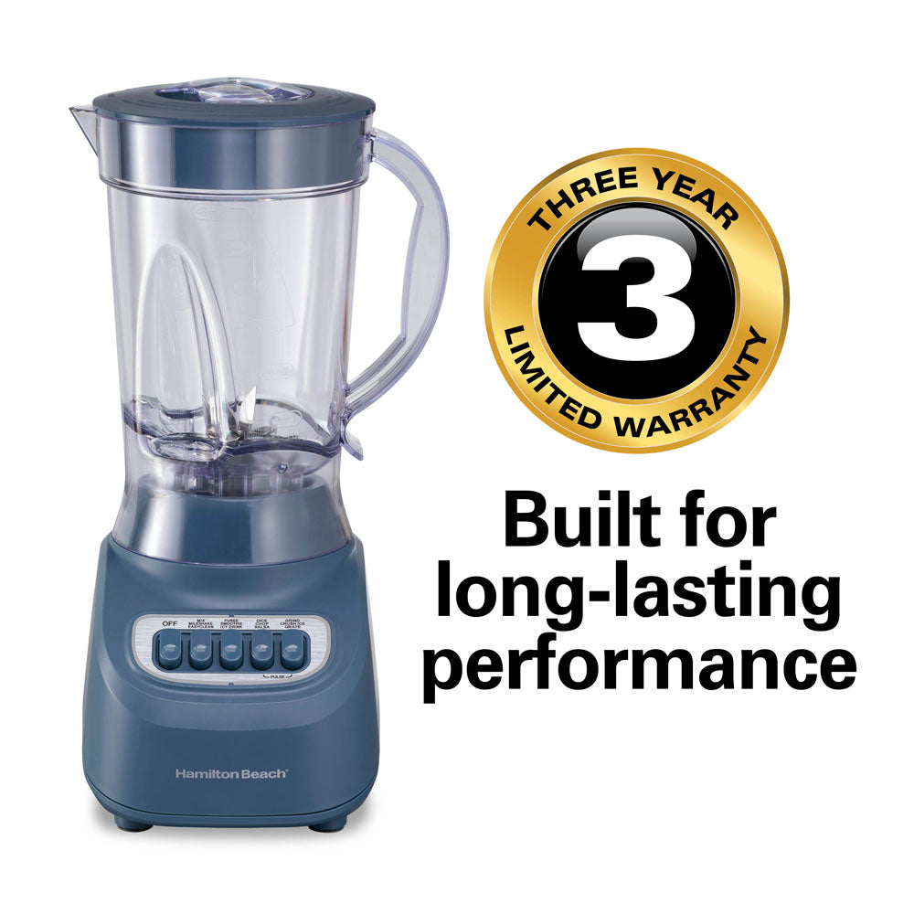 Smoothie Blender, Steel Blue