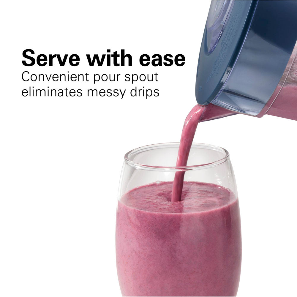 Smoothie Blender, Steel Blue