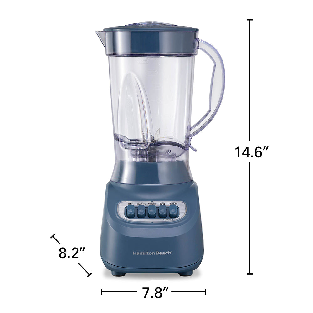 Smoothie Blender, Steel Blue