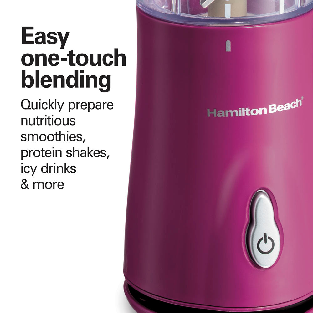Personal Blender with Travel Lid, Raspberry