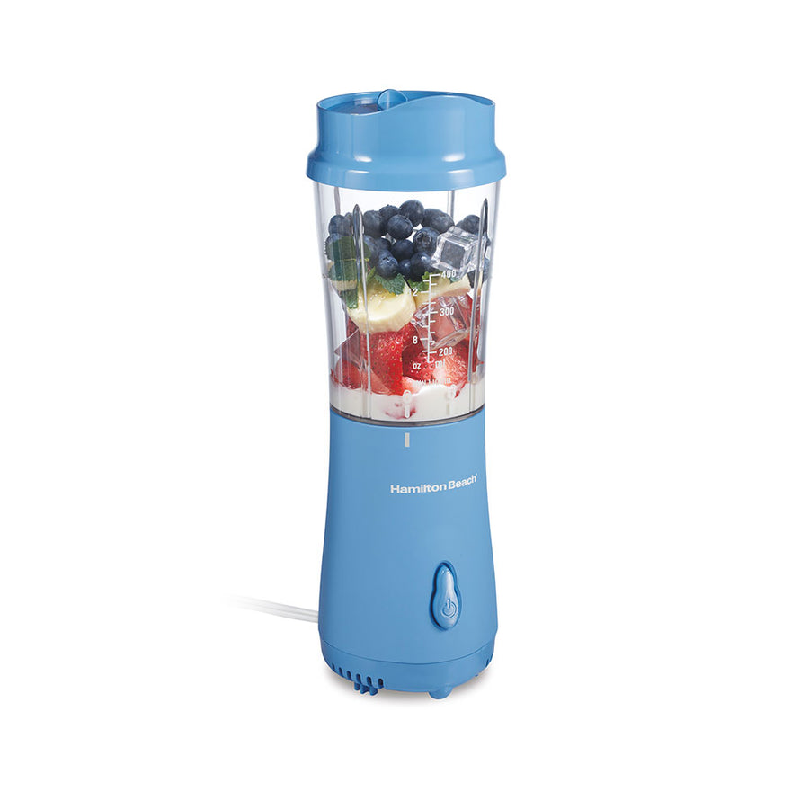 Personal Blender with Travel Lid, Tranquil Blue