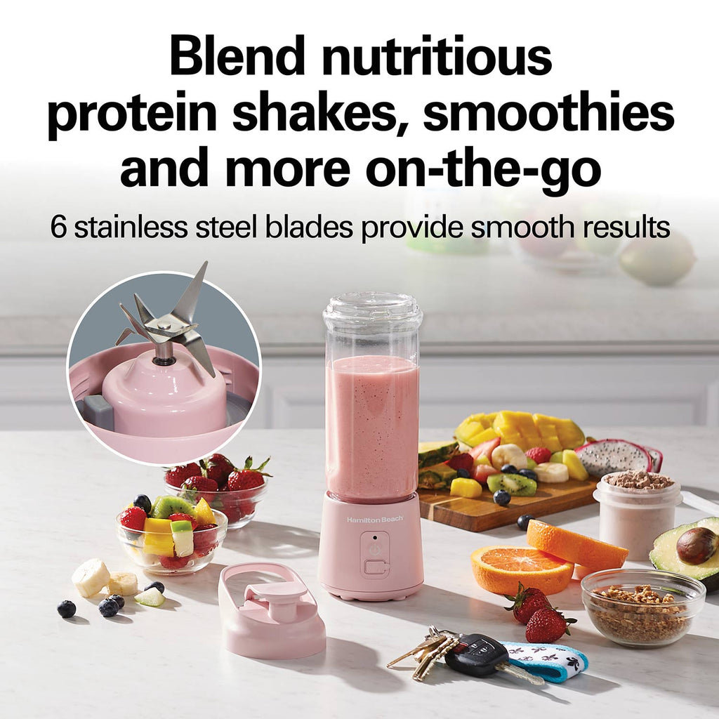 Blend Now™ Portable Cordless Blender, Rose