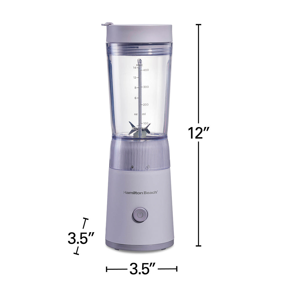 Personal Blender with Leak-Proof Travel Lid, Light Purple