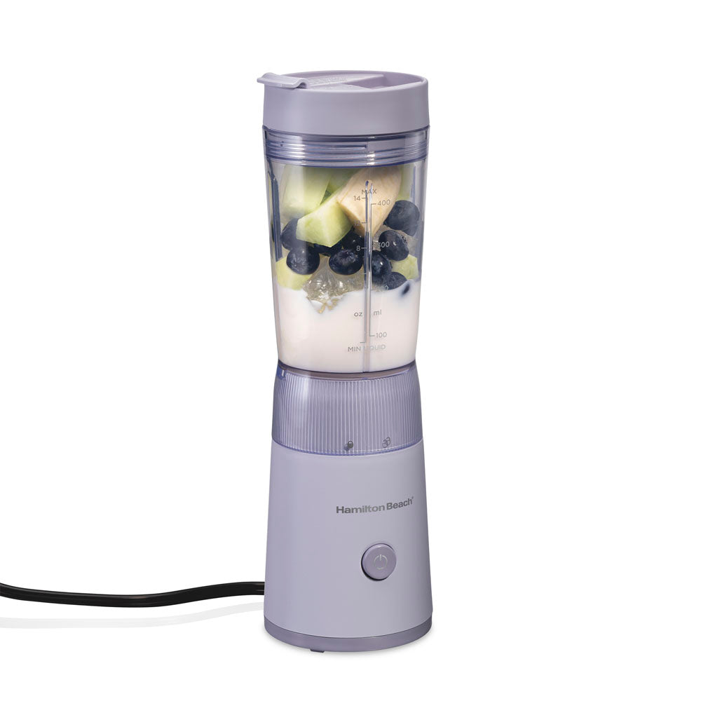 Personal Blender with Leak-Proof Travel Lid, Light Purple