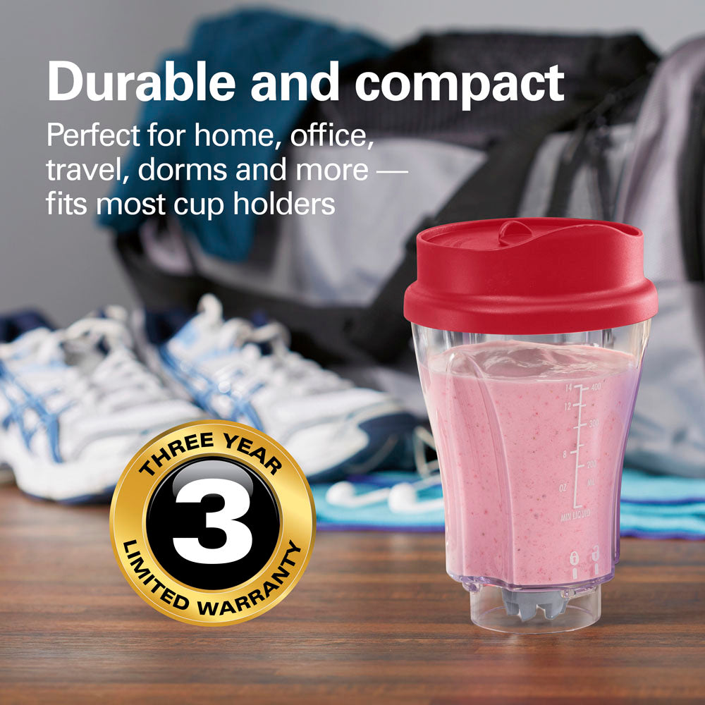 Personal Blender with Travel Lid, Red