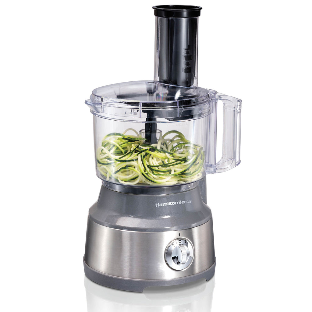 10 Cup Spiralizing Food Processor, Silver