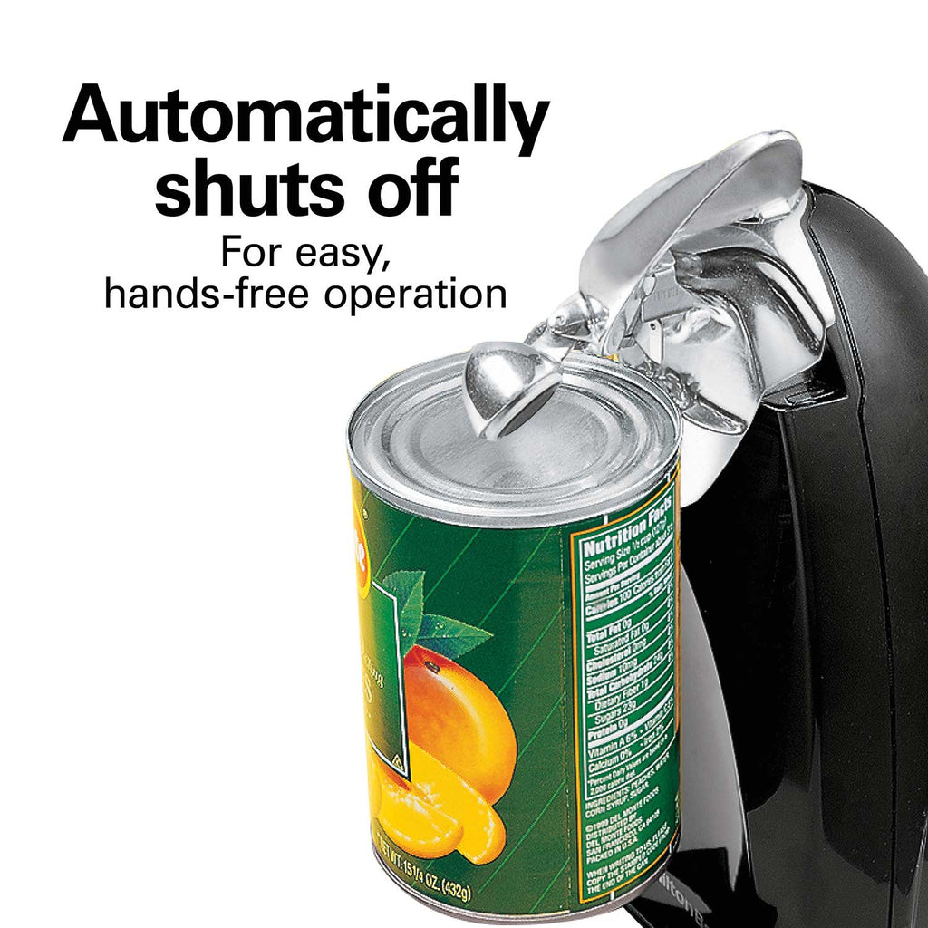 Classic Chrome Heavyweight Can Opener - Black