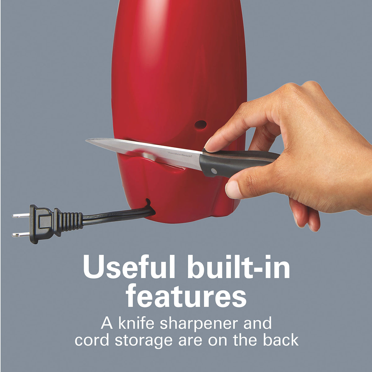 Classic Chrome Heavyweight Can Opener - Red