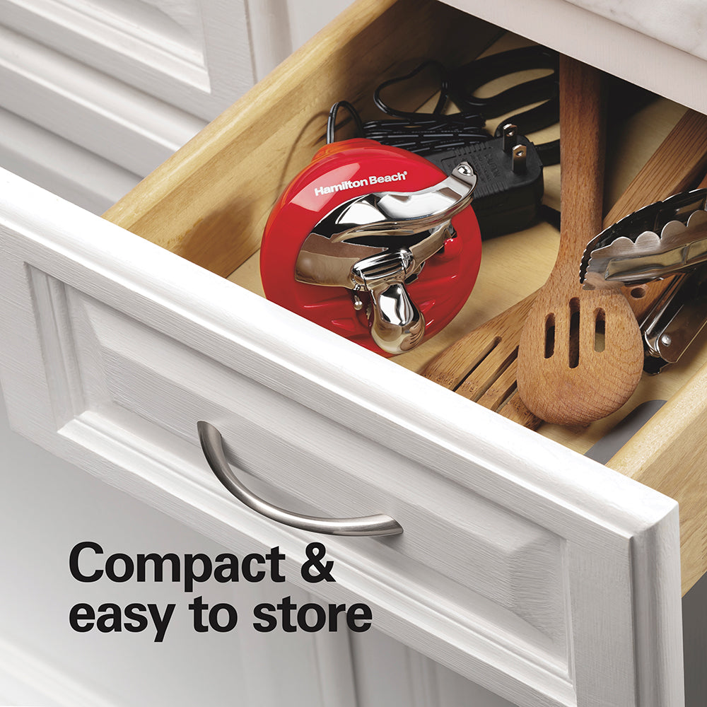 Walk 'n Cut™ Can Opener, Red