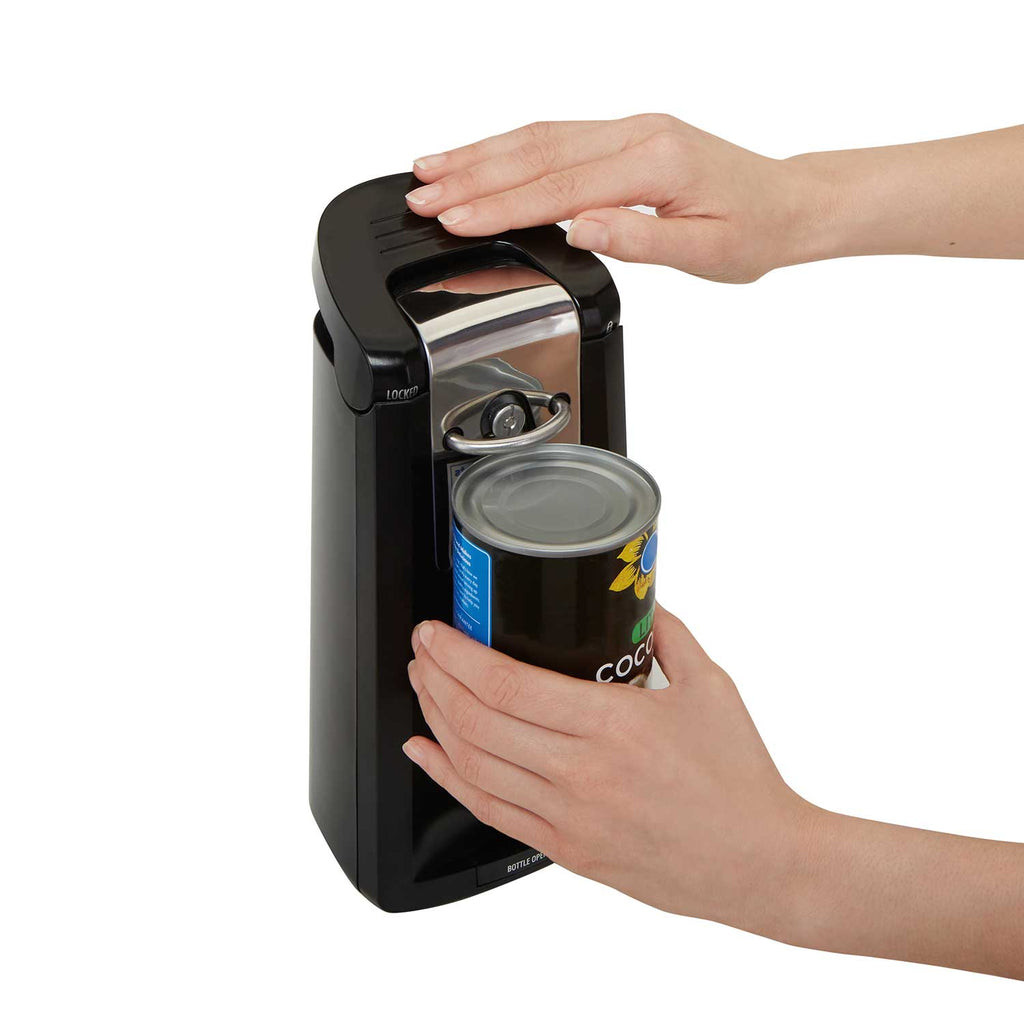 SmoothTouch™ Can Opener,  Built-In Knife Sharpener and Removable Bottle Opener