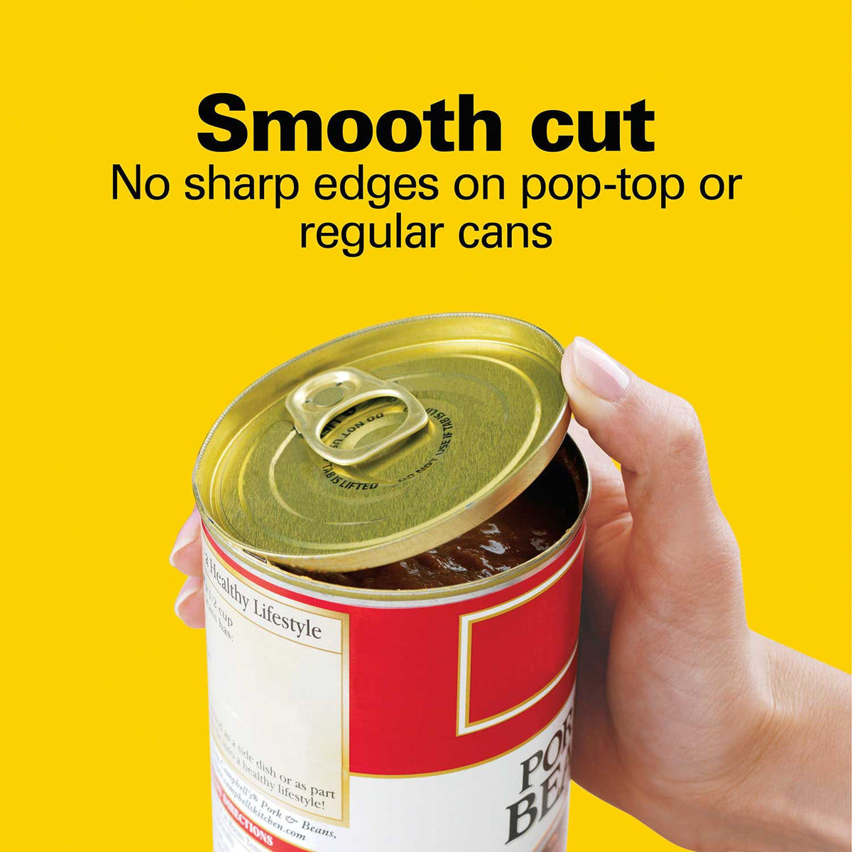 SmoothTouch™ Can Opener,  Built-In Knife Sharpener and Removable Bottle Opener