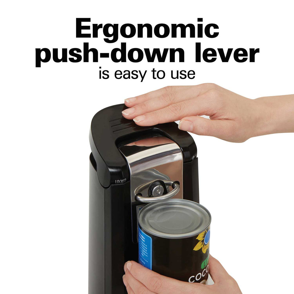 SmoothTouch™ Can Opener,  Built-In Knife Sharpener and Removable Bottle Opener