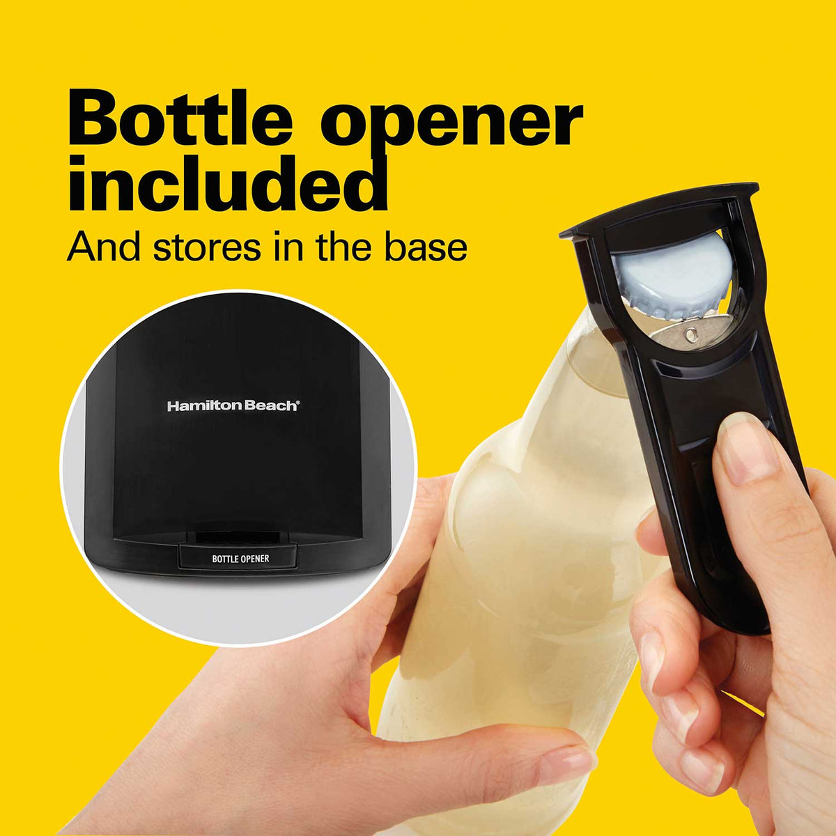 SmoothTouch™ Can Opener,  Built-In Knife Sharpener and Removable Bottle Opener