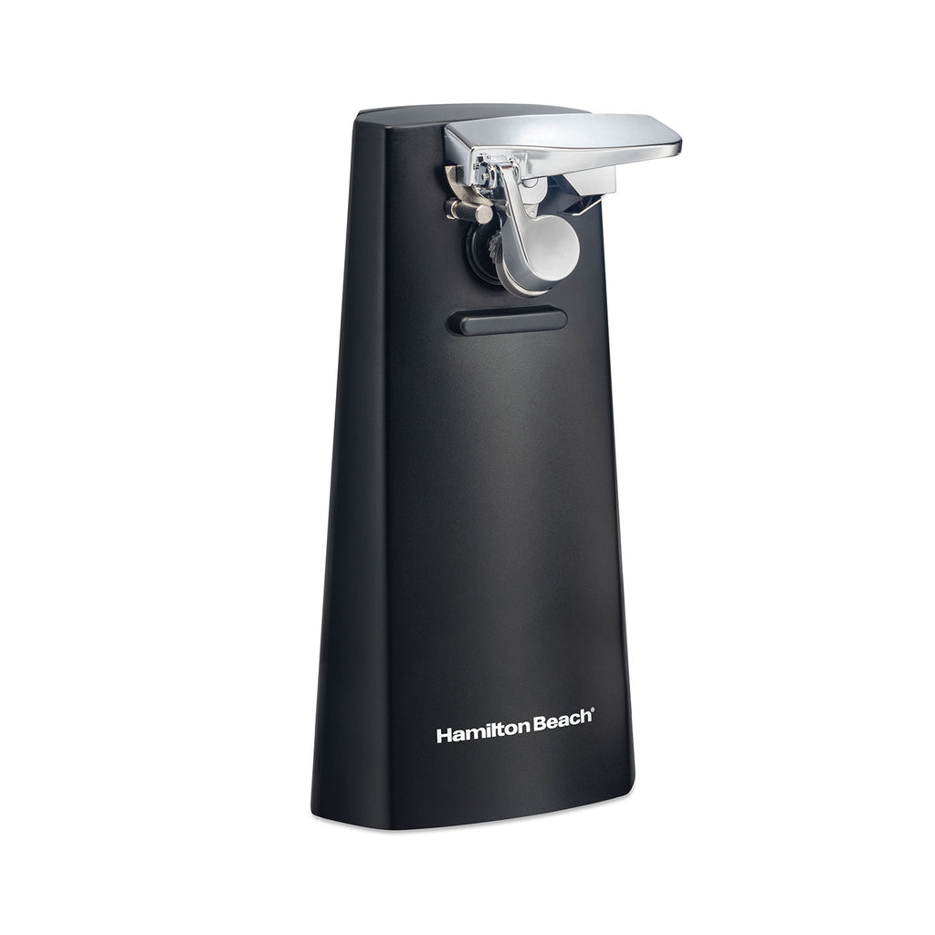 Extra-Tall Can Opener with Removable Cutting Lever, Black