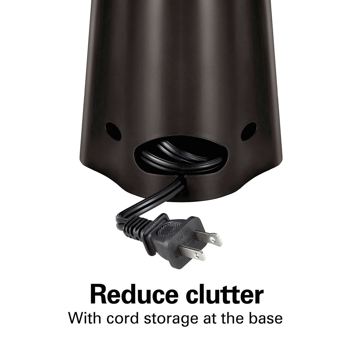 Extra-Tall Can Opener with Removable Cutting Lever, Black
